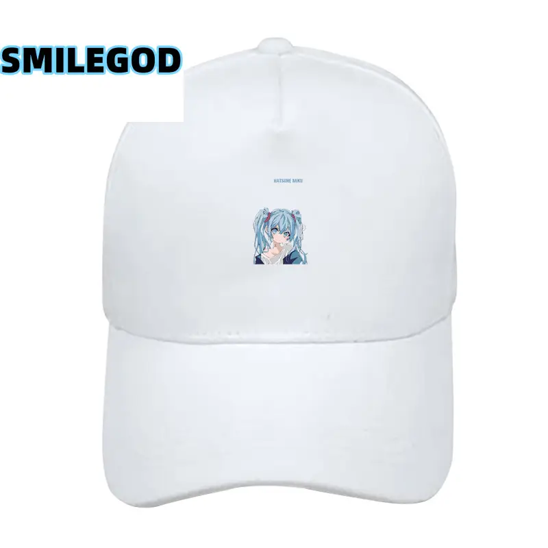 Red Anime Miku Cap for Men Women