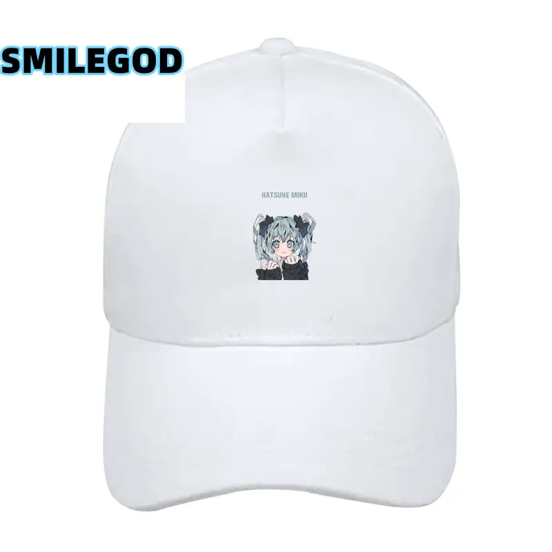 Red Anime Miku Cap for Men Women