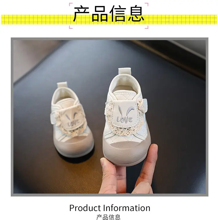 Baby Girl Princess Shoes Breathable Baby Toddler Shoes 2025 Spring & Fall New Soft Sole Non-Slip Casual Shoes Girls Flats — feature 2