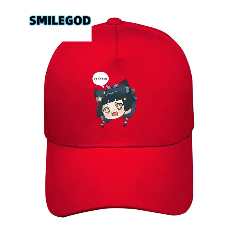 Red Anime Cat Cap for Men Women - Image 40