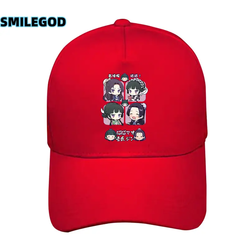 Red Anime Cat Cap for Men Women - Image 18