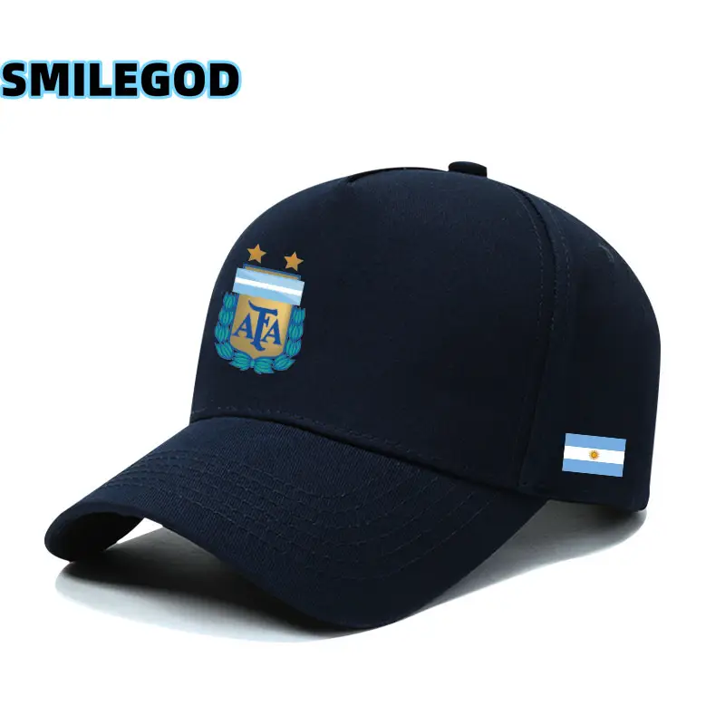 World Cup Argentina Messi Printed Baseball Cap Red
