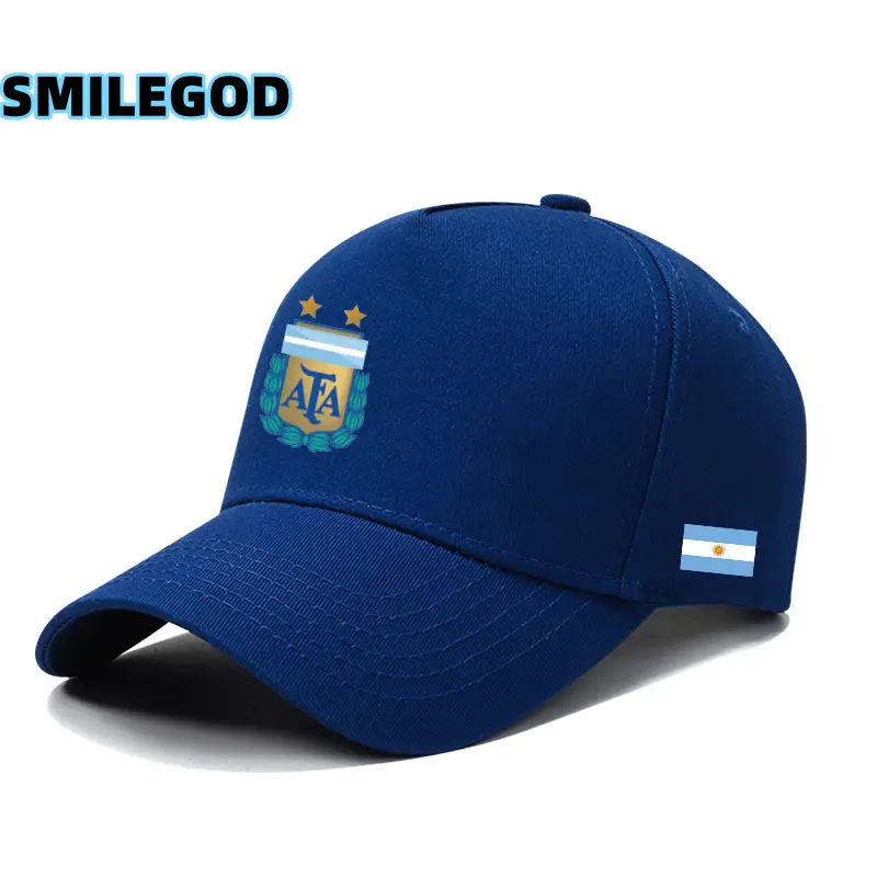 World Cup Argentina Messi Printed Baseball Cap Red