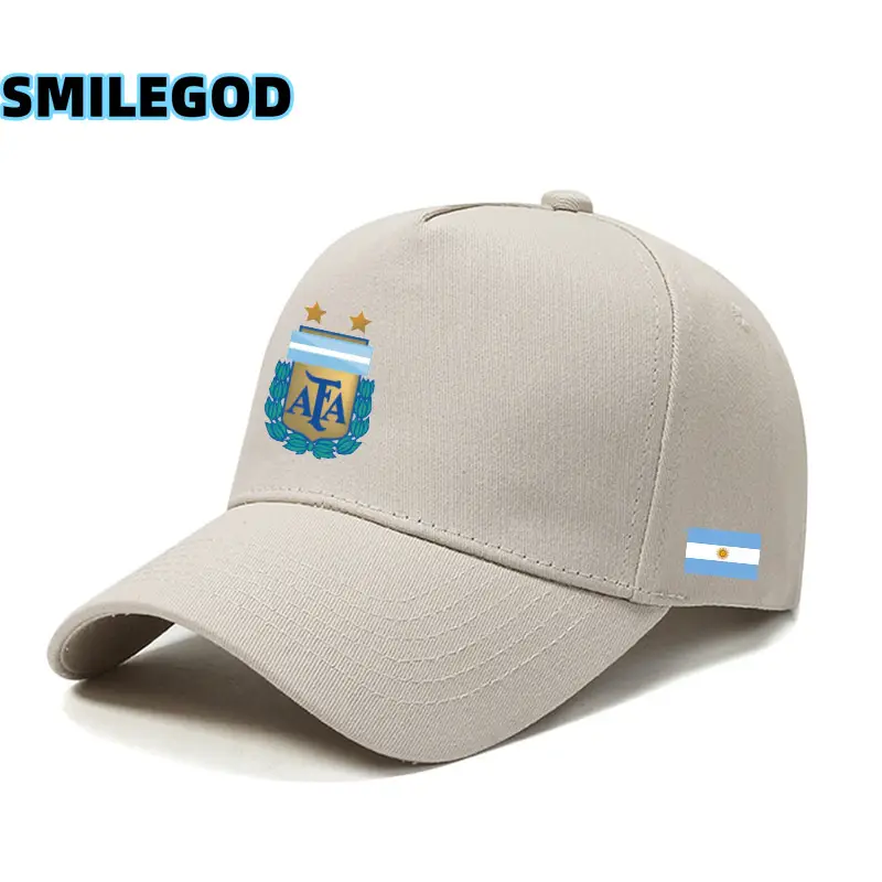 World Cup Argentina Messi Printed Baseball Cap Red