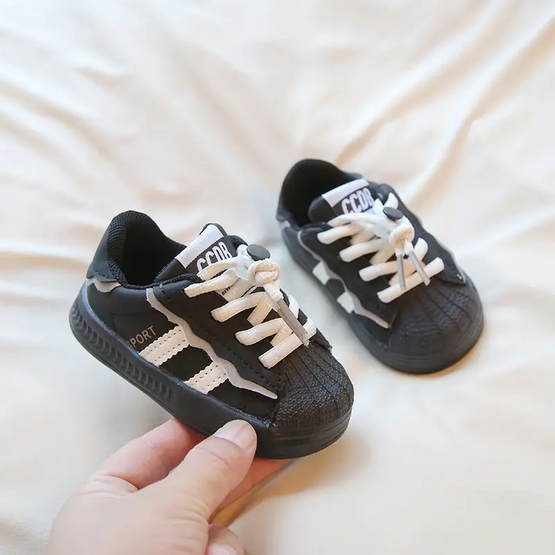 2025 Baby Baby Winter New Kidsren's Outer Wear Kindergarten Autum Baby Girl Soft Sole Toddler Shoes Boy's Shoes - Image 2