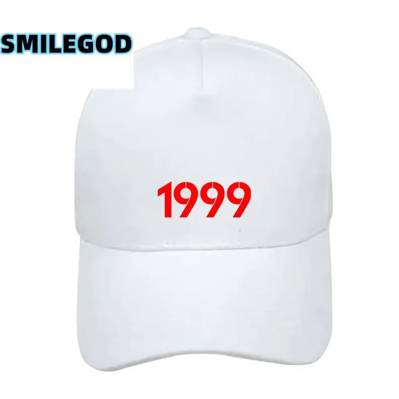 Black 1984 Digital Logo Baseball Cap for Men Women — feature 10