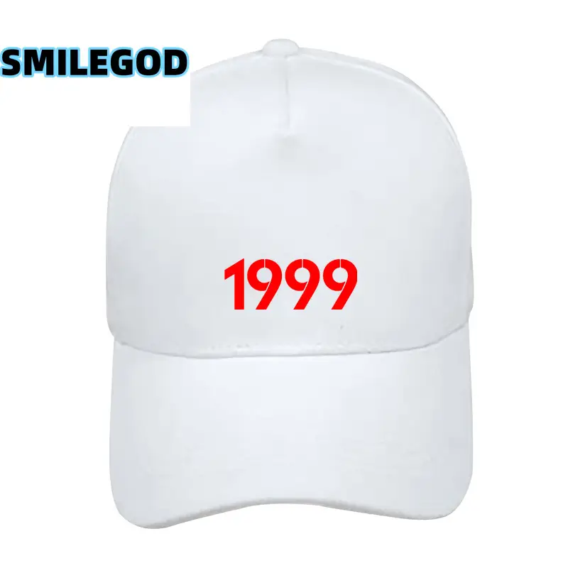 Black 1984 Digital Logo Baseball Cap for Men Women