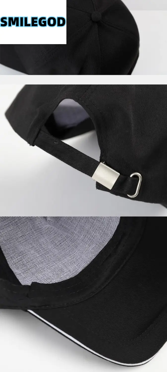Black Smart Man O Cap with Logo — feature 10