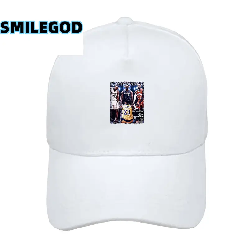Black Printed Baseball Cap with American Logo - Image 8
