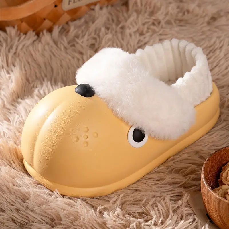 Cute Dog Slippers Winter Warm Eva Socks for Women - Image 6