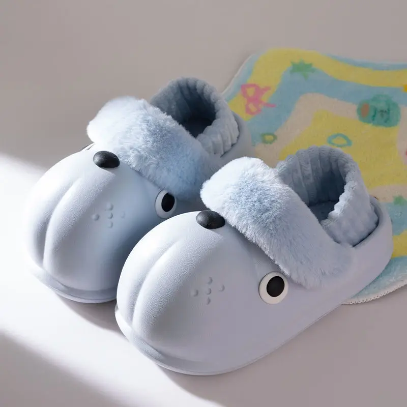 Cute Dog Slippers Winter Warm Eva Socks for Women - Image 7