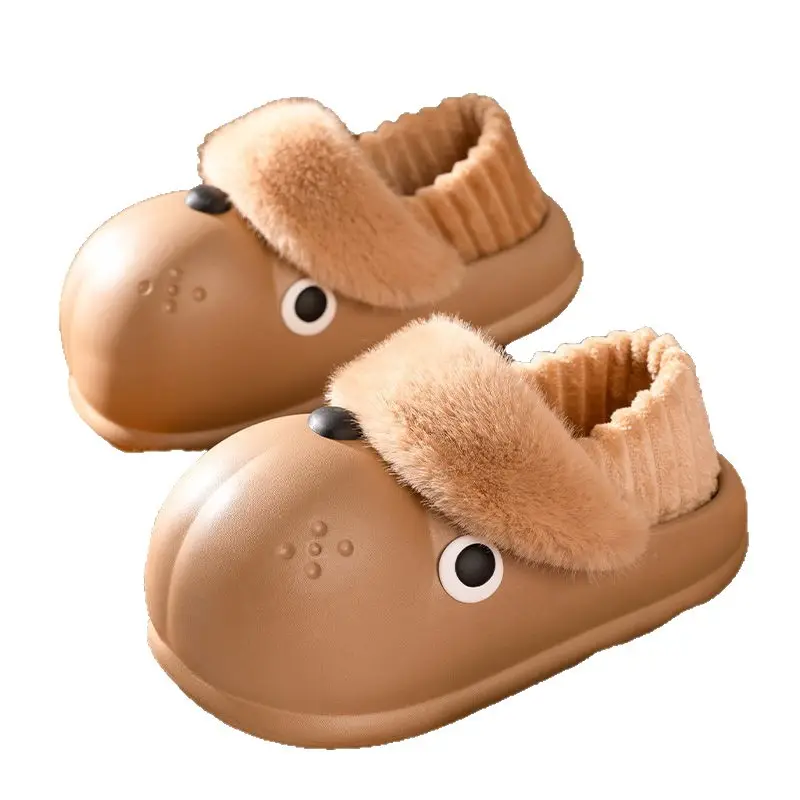 Cute Dog Slippers Winter Warm Eva Socks for Women - Image 9