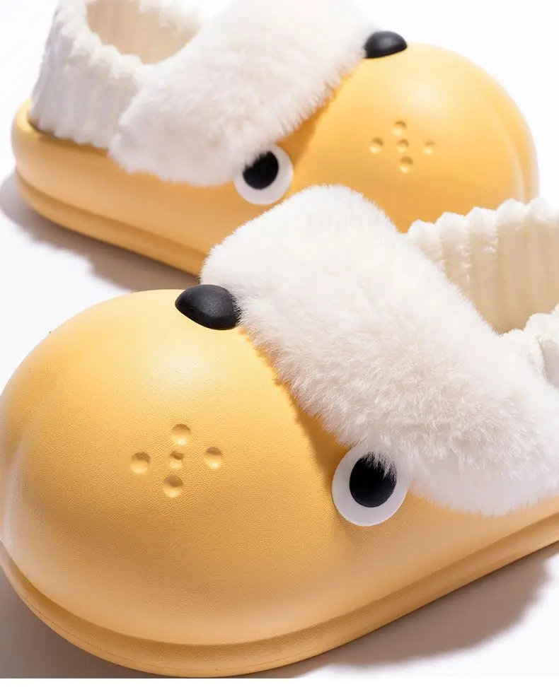 Cute Dog Slippers Winter Warm Eva Socks for Women — feature 18
