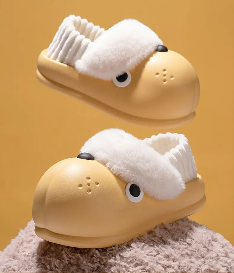 Cute Dog Slippers Winter Warm Eva Socks for Women — feature 32