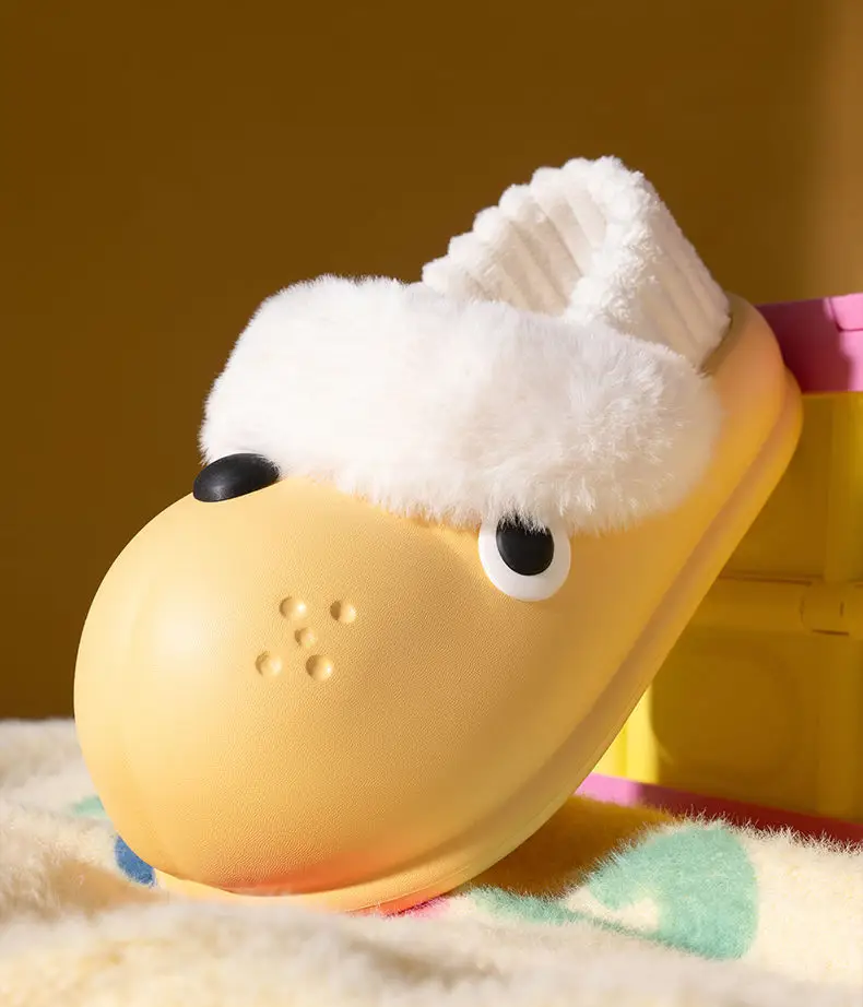 Cute Dog Slippers Winter Warm Eva Socks for Women — feature 33