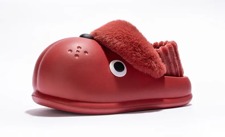Cute Dog Slippers Winter Warm Eva Socks for Women — feature 42