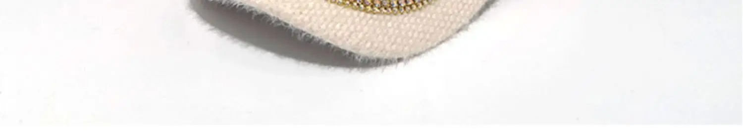 Mohair Duckbill Cap with Gold Embroidery for Women — feature 8