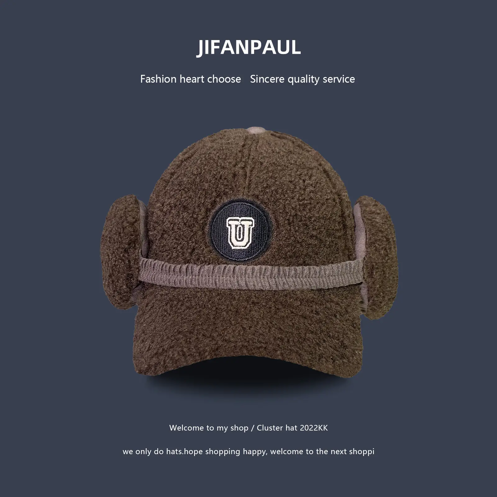 Women's Fleece Baseball Cap with Bear Ears 2025 Winter Warmth - Image 4