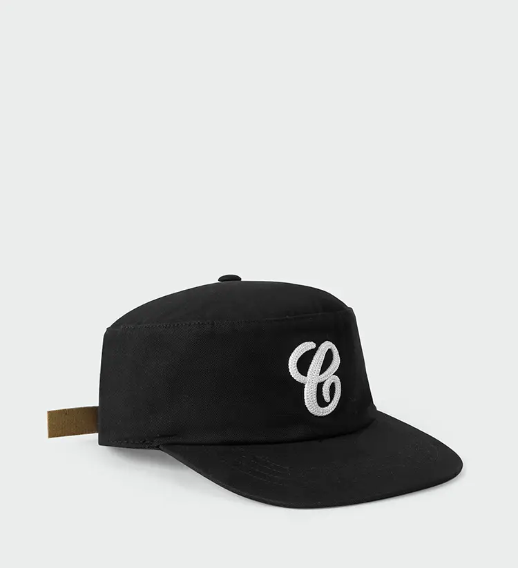 3D Embroidered Black Baseball Cap with Leopard Print — feature 13