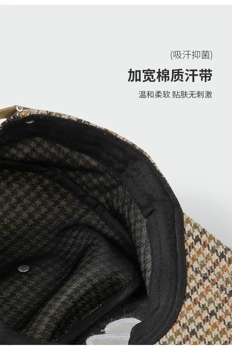 3D Embroidered Black Baseball Cap with Leopard Print — feature 9