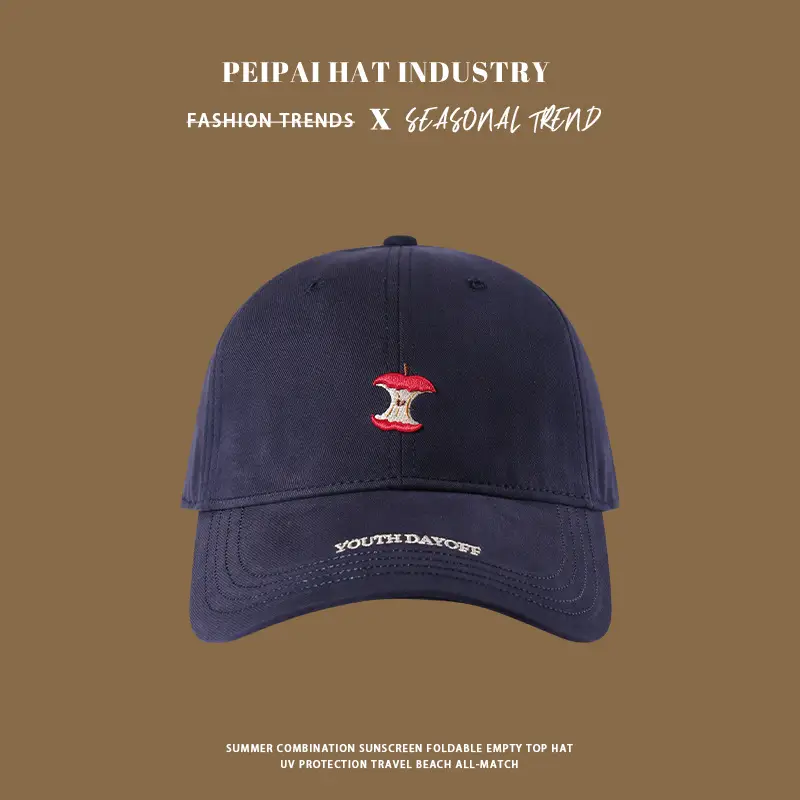 Korean Style Duckbill Cap for Women Men Maroon Black — feature 7