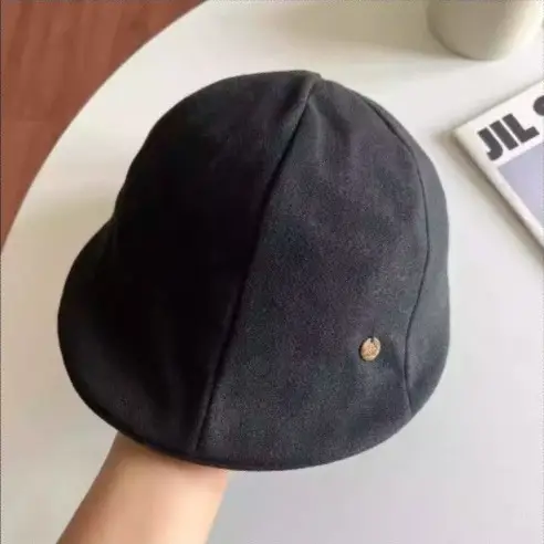 Vintage Linen Duckbill Cap for Women 2025 Lightweight Breathable Beret - Image 2