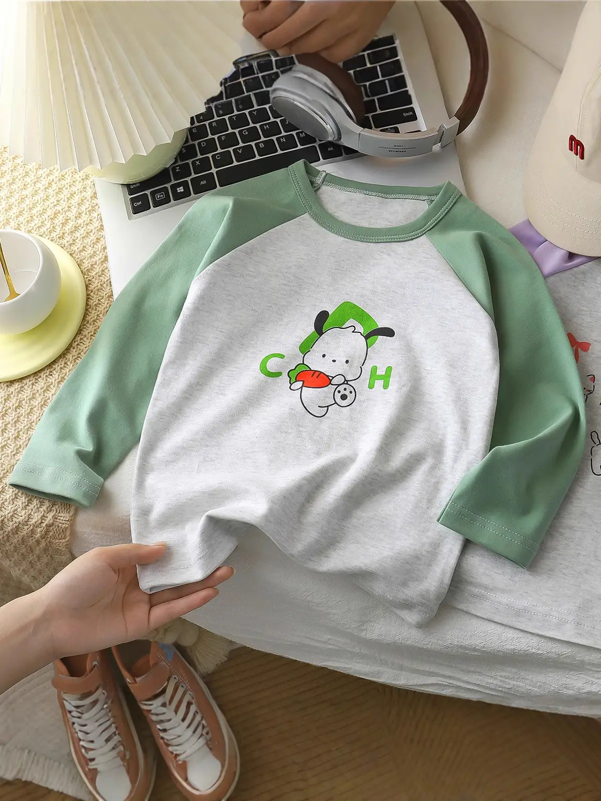 Autumn Long Sleeve T-Shirt for Boys Girls Pure Cotton - Image 10
