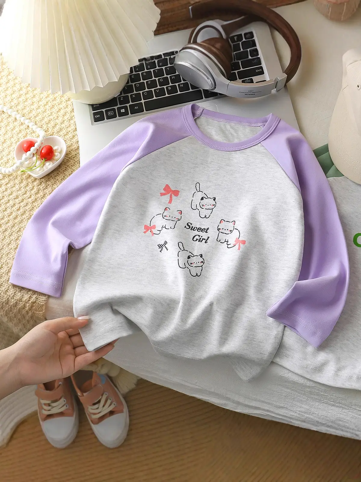 Autumn Long Sleeve T-Shirt for Boys Girls Pure Cotton - Image 11