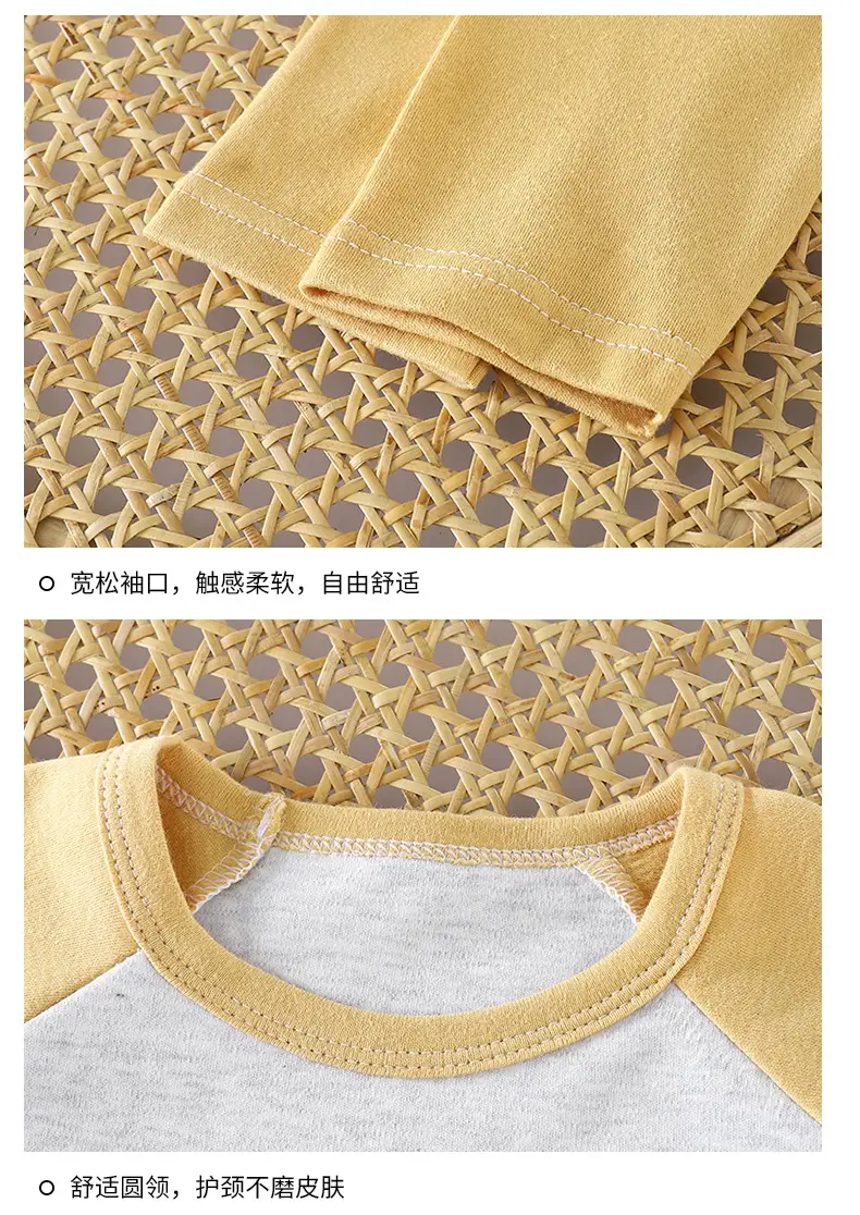 Autumn Long Sleeve T-Shirt for Boys Girls Pure Cotton — feature 20