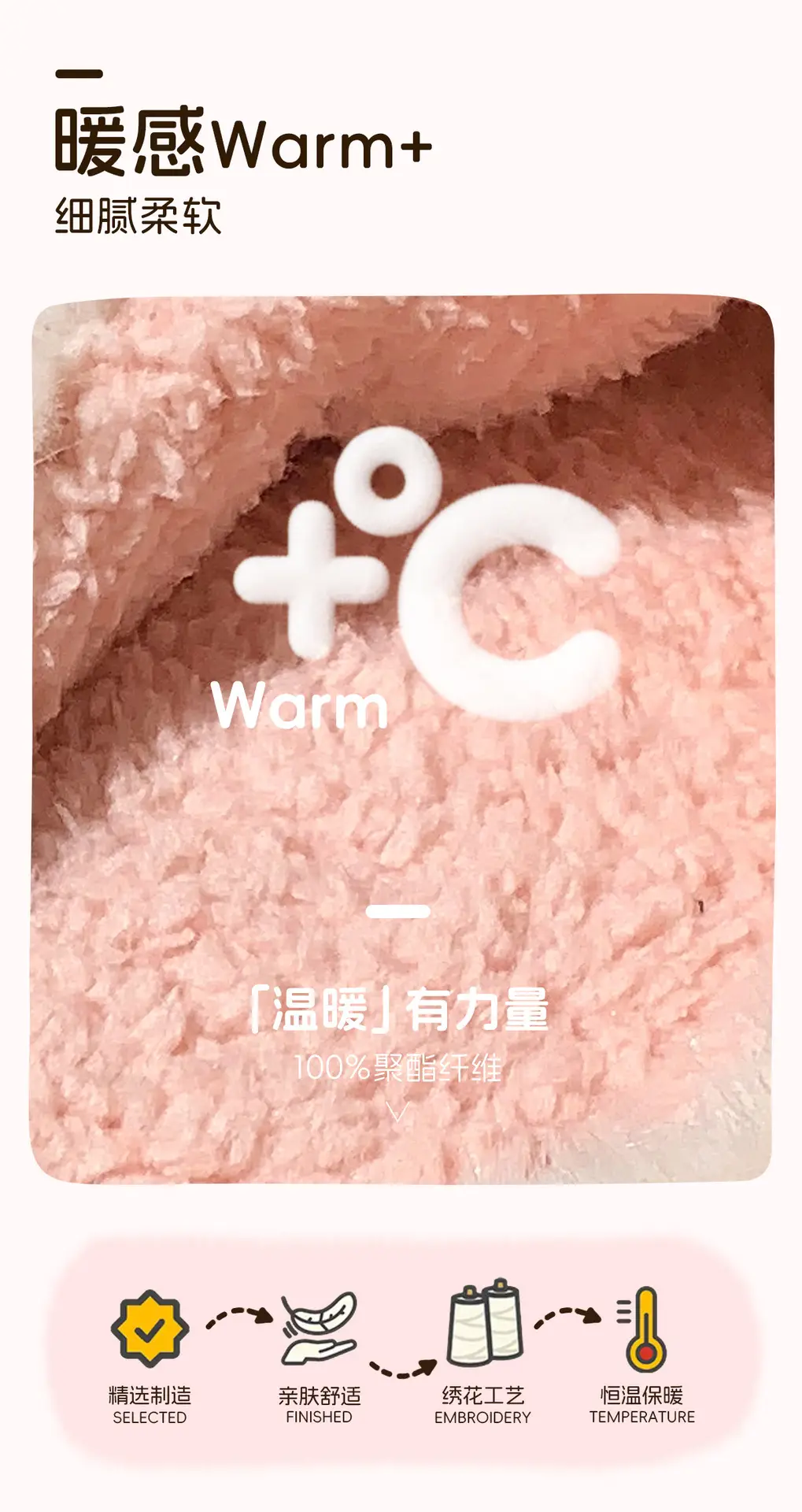 Taiyi Taoist Piggy Cotton Slippers Women's Winter New Warm Anti-Slip Plus Velvet Thickened Fur Autumn Cute Cotton Shoes — feature 2