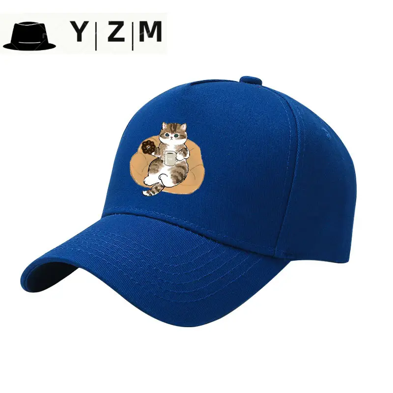Blue Tom & Tom Cat Cap with Duckbill Design