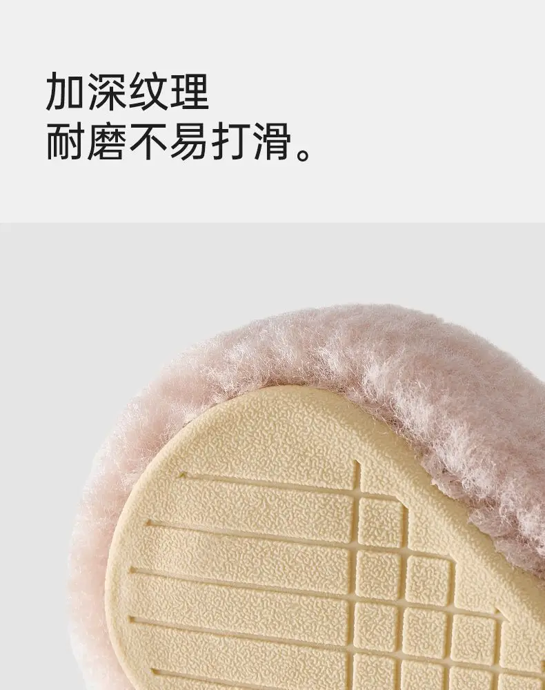 Women Cotton Slippers Autumn Winter Warm Closed Toe — feature 11