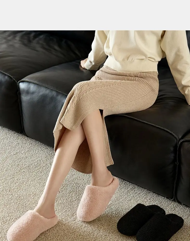 Women Cotton Slippers Autumn Winter Warm Closed Toe — feature 4