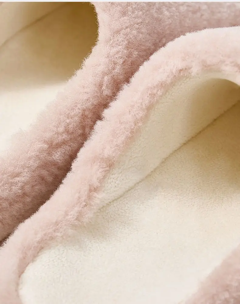 Women Cotton Slippers Autumn Winter Warm Closed Toe — feature 7