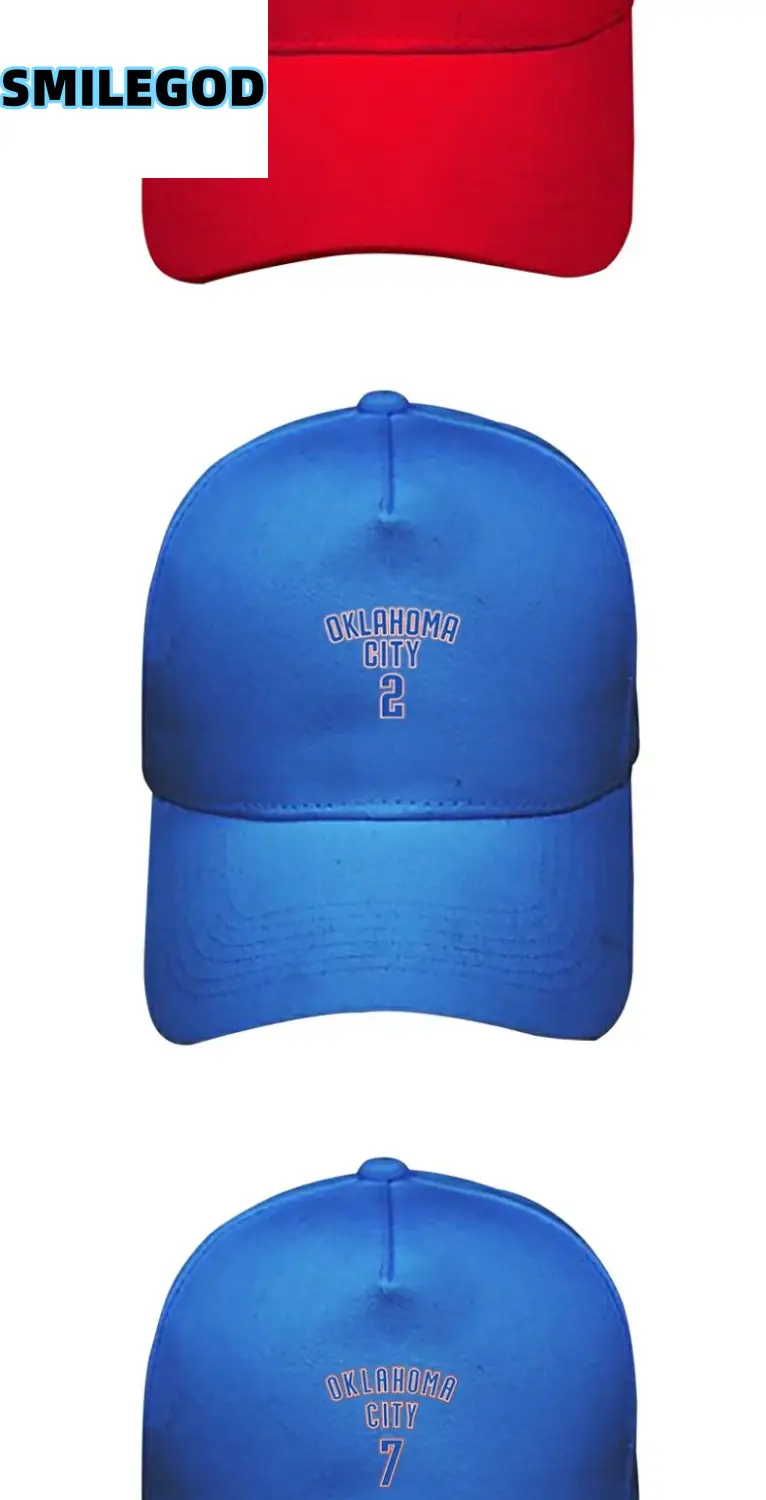 Oklahoma City 2 Thunder Alexander Baseball Cap Men Women — feature 10