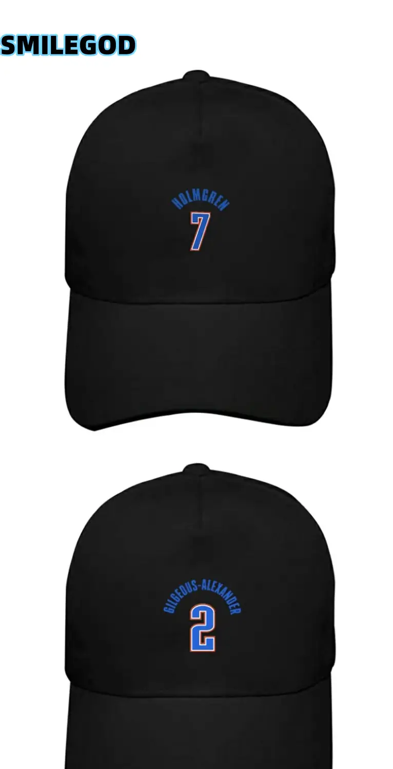 Oklahoma City 2 Thunder Alexander Baseball Cap Men Women — feature 3