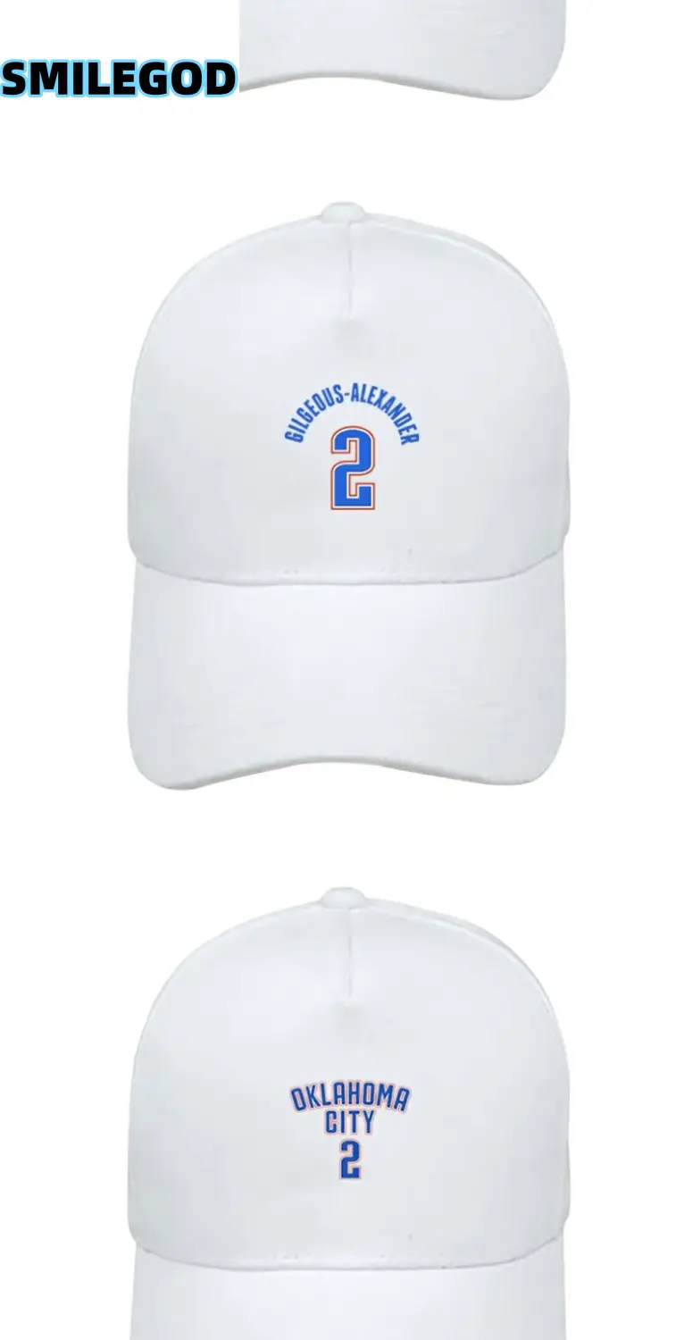 Oklahoma City 2 Thunder Alexander Baseball Cap Men Women — feature 5