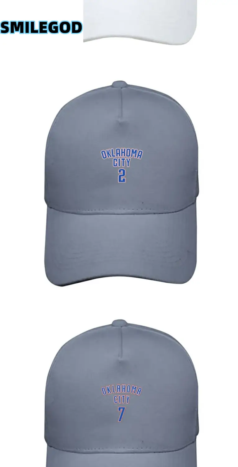 Oklahoma City 2 Thunder Alexander Baseball Cap Men Women — feature 6