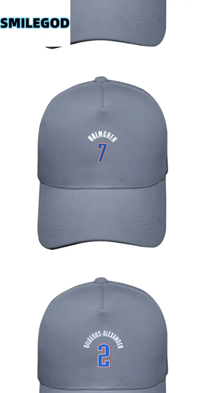 Oklahoma City 2 Thunder Alexander Baseball Cap Men Women — feature 7
