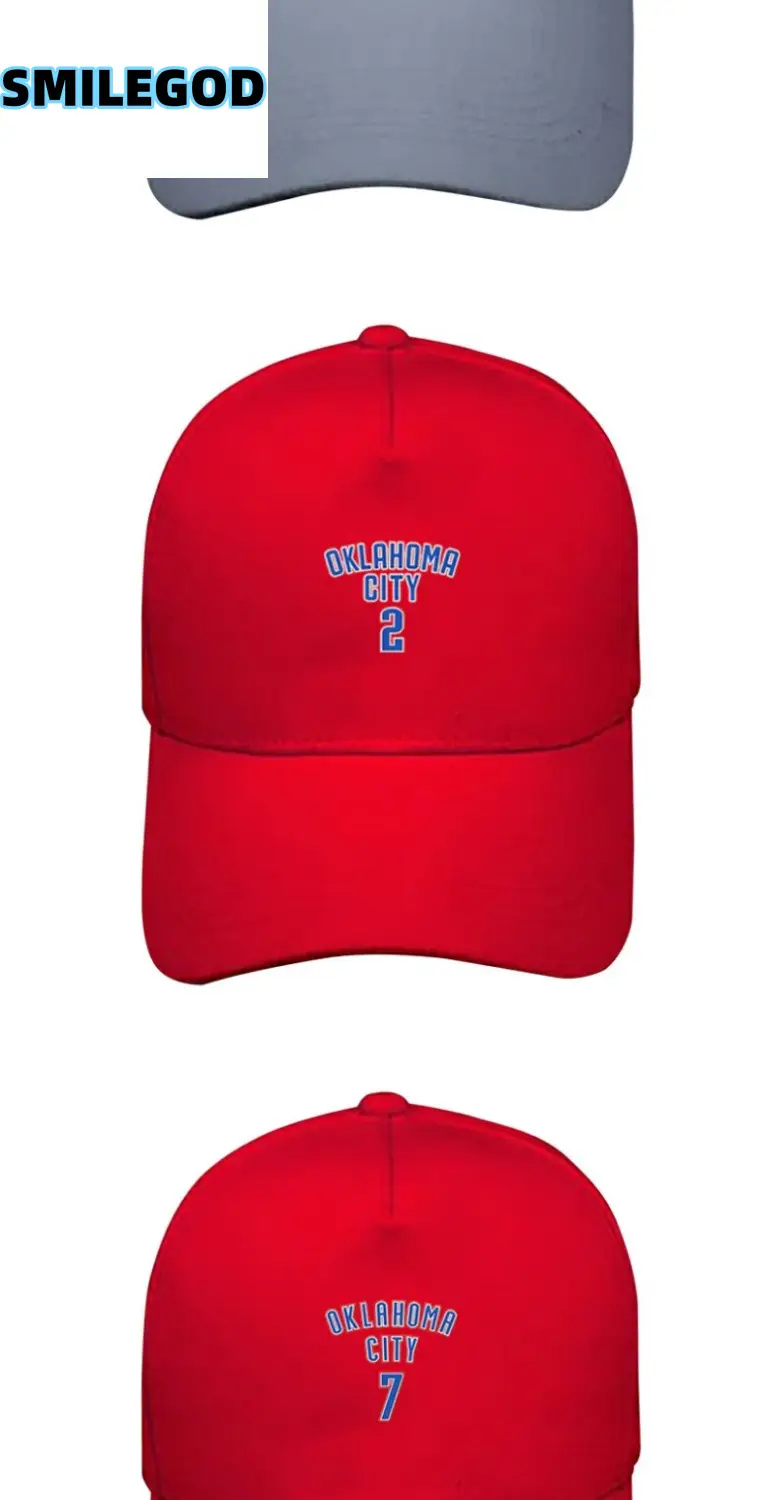 Oklahoma City 2 Thunder Alexander Baseball Cap Men Women — feature 8