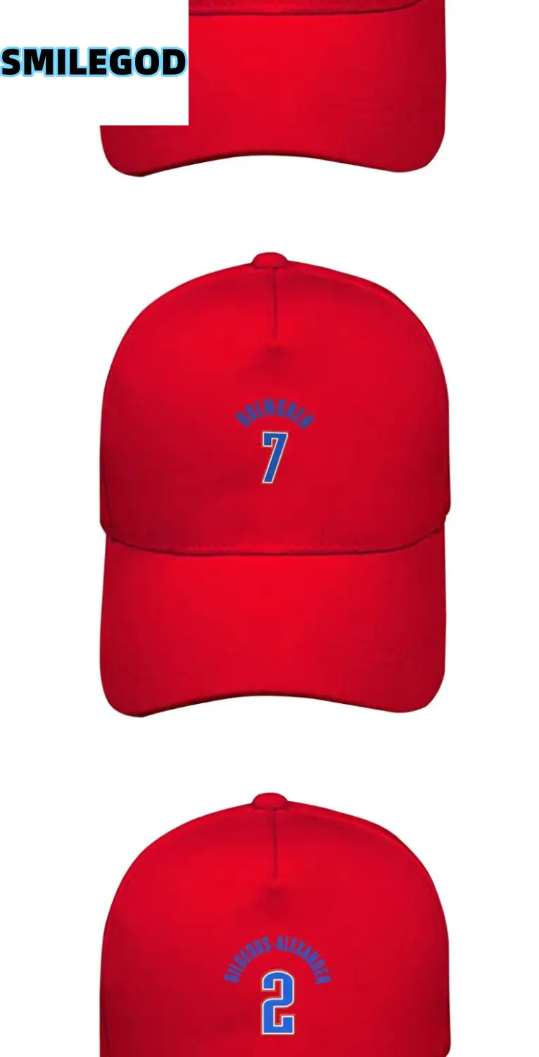 Oklahoma City 2 Thunder Alexander Baseball Cap Men Women — feature 9