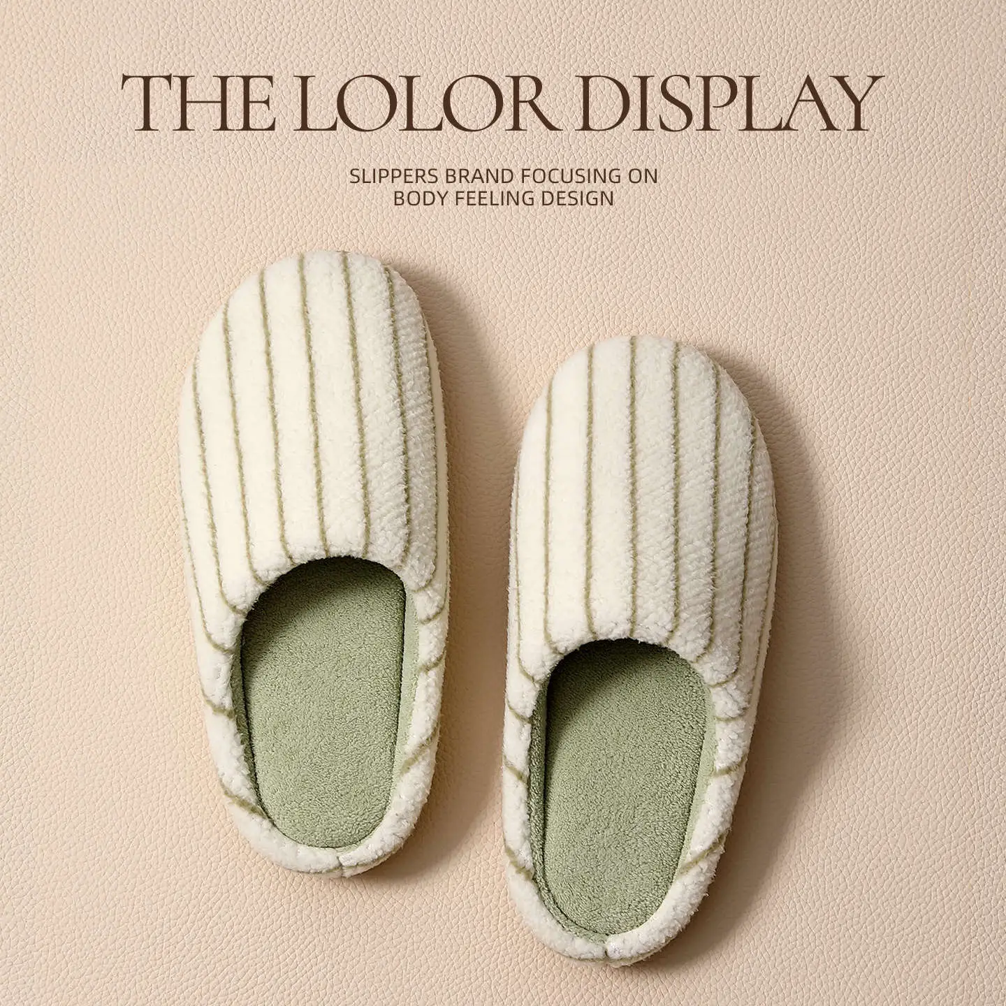 Japanese Silent Cotton Slippers Women Autumn Winter 2025 - Image 2
