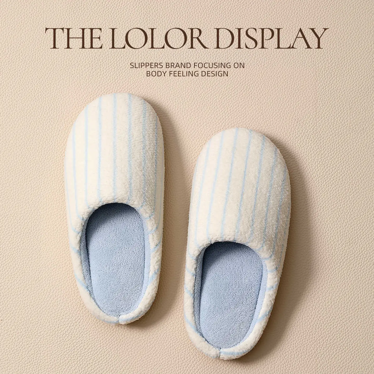 Japanese Silent Cotton Slippers Women Autumn Winter 2025 - Image 3