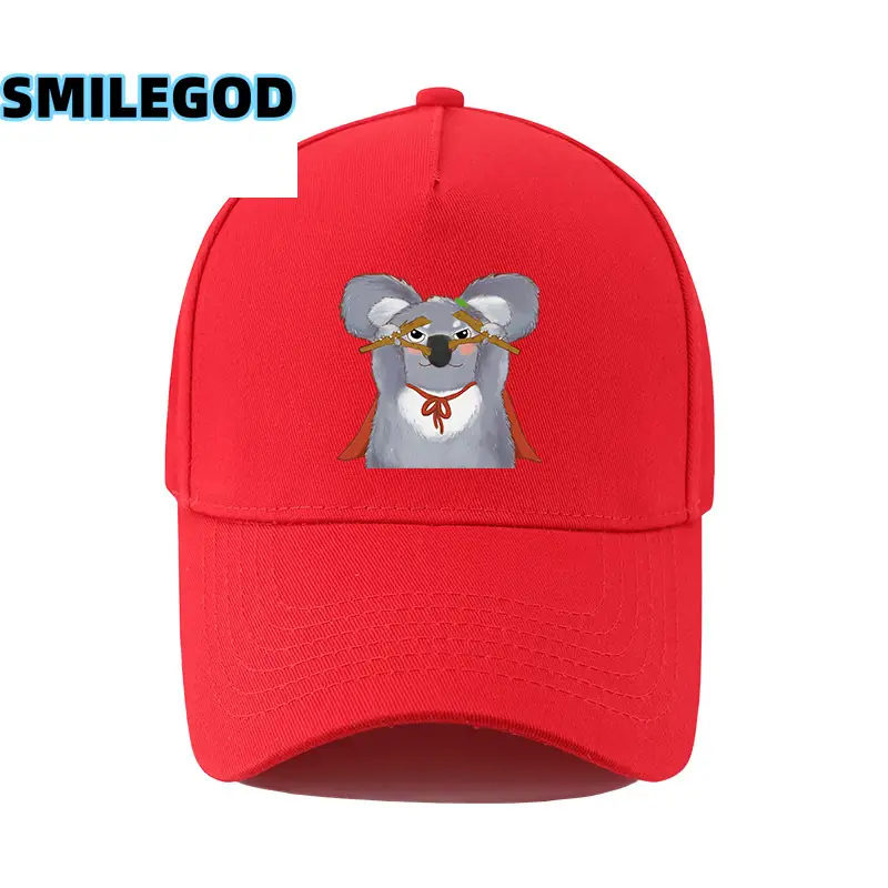 Cute Cat Print Baseball Cap Black for Men Women - Image 28