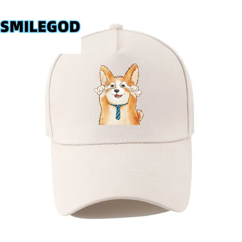 Cute Cat Print Baseball Cap Black for Men Women - Image 24