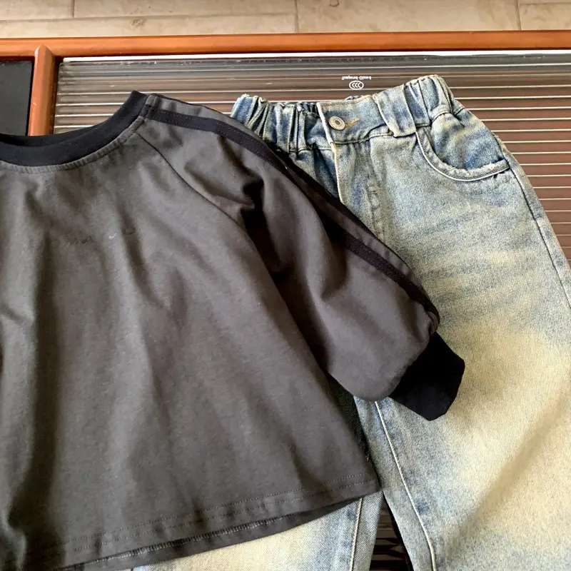 Boys Round Neck Sweatshirt Spring Autumn 2025 — feature 4