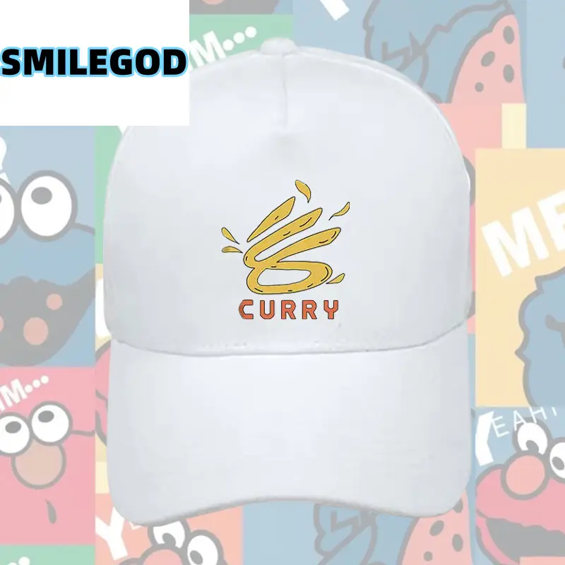 Men's Red Curry Logo Baseball Cap - Image 10