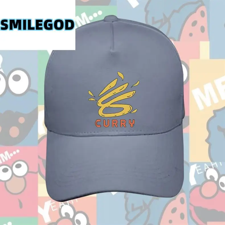Men's Red Curry Logo Baseball Cap — feature 3