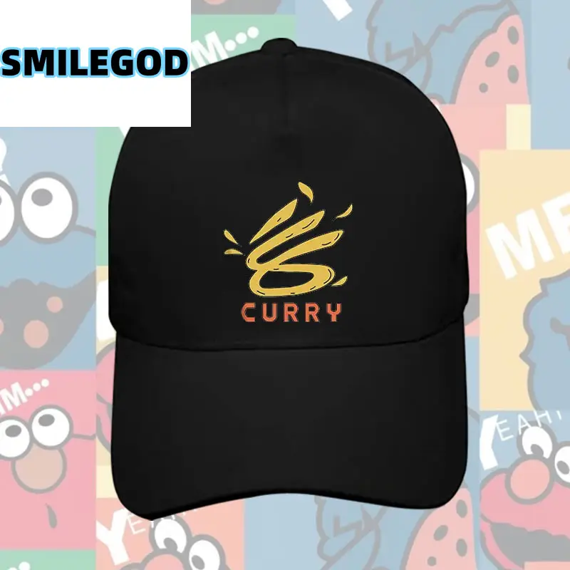 Men's Red Curry Logo Baseball Cap - Image 2