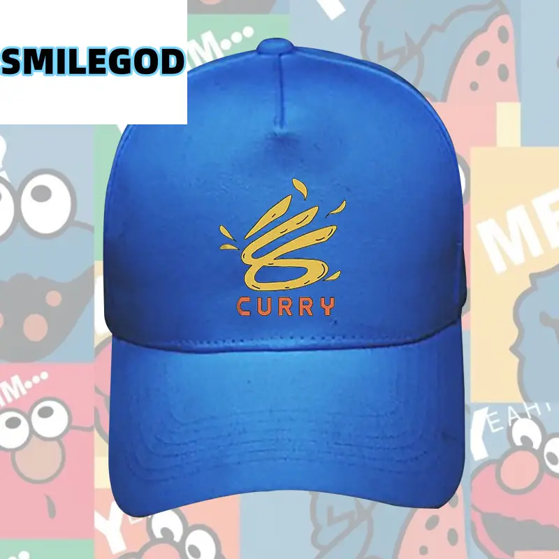 Men's Red Curry Logo Baseball Cap - Image 5